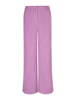 Pants Leona - Purple melange