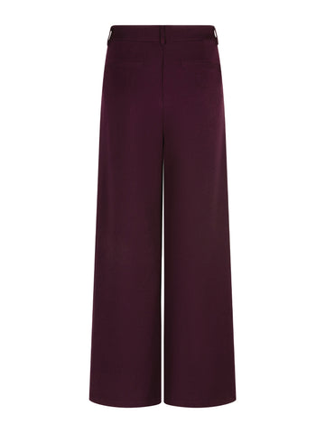 Pants Agatha - Aubergine