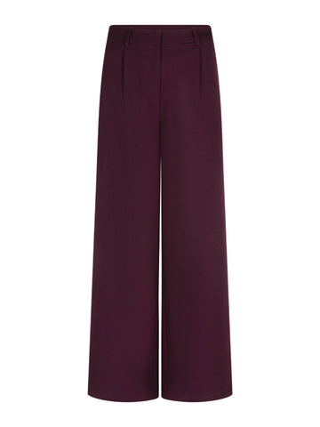 Pants Agatha - Aubergine