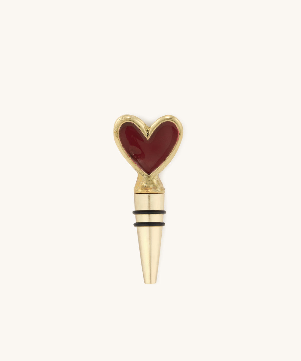 Pyar heart bottle stopper