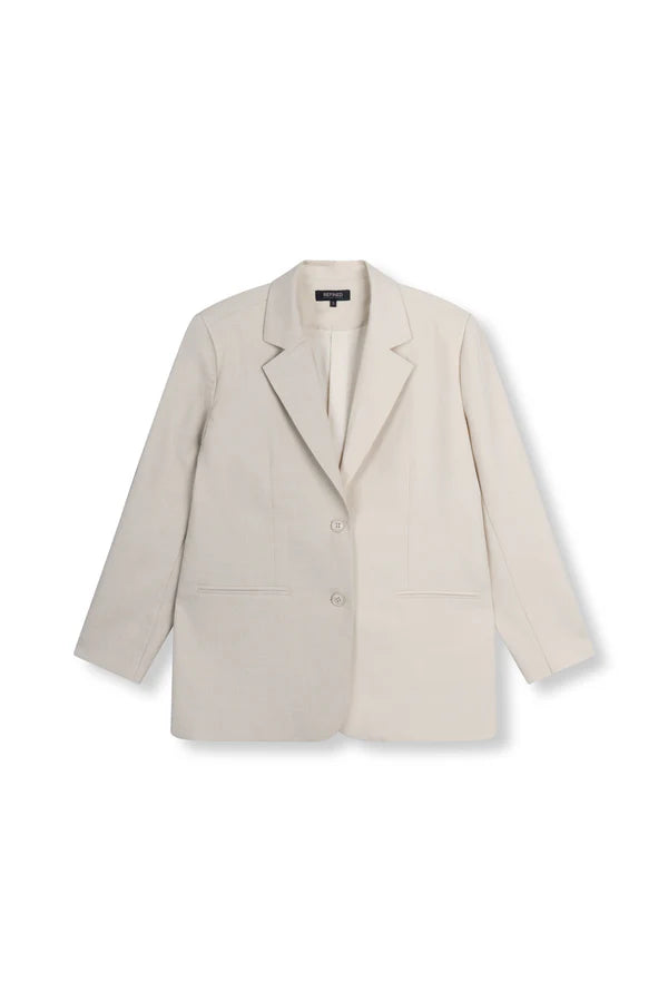 Oversized blazer BODIE - Off white