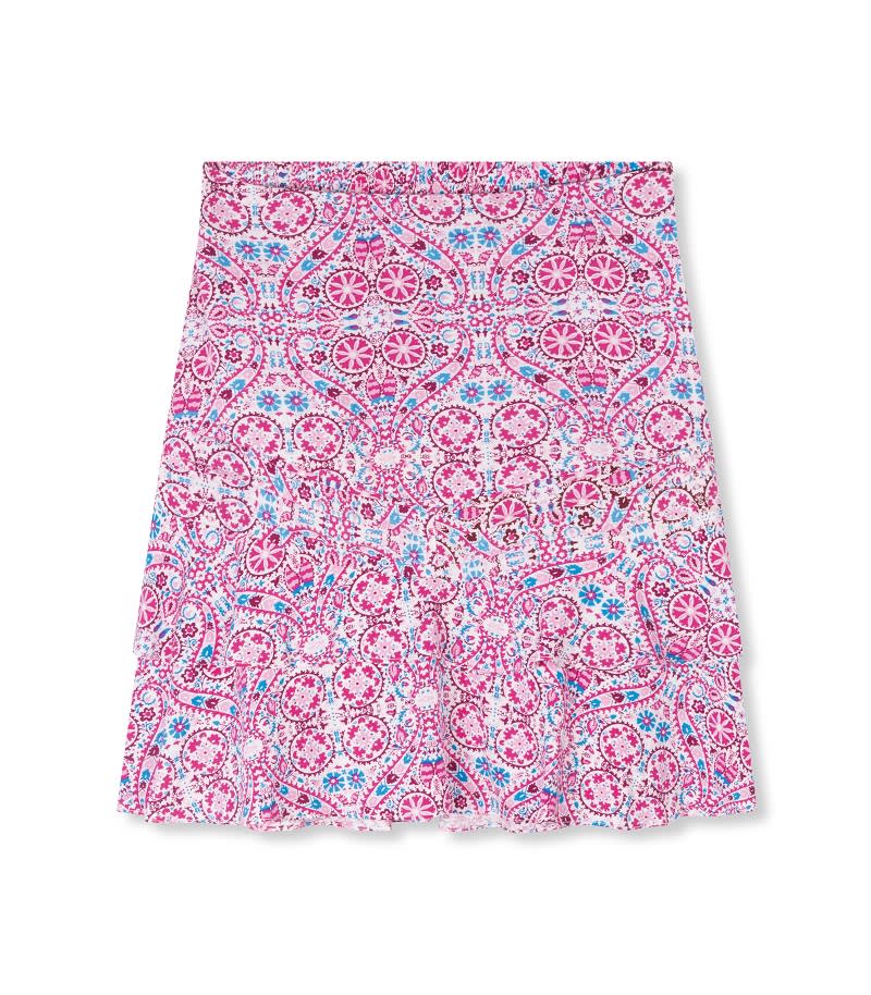 Ruffle skirt Nolee - soft pink