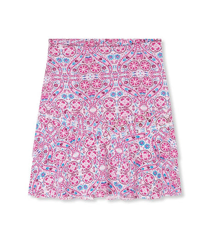 Ruffle skirt Nolee - soft pink