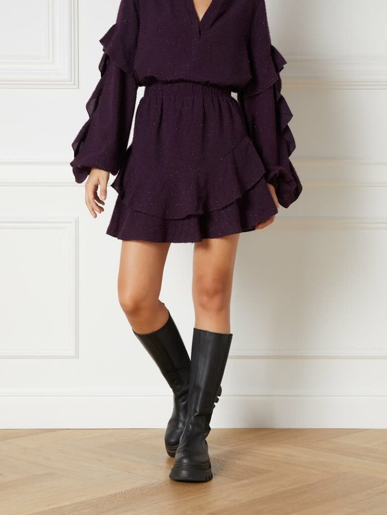 Mini skirt Max - purple