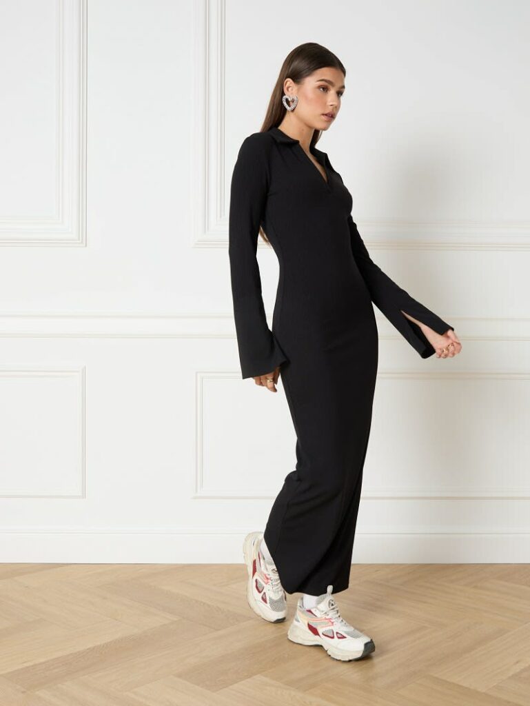 Ladies knitted dress - ANNE