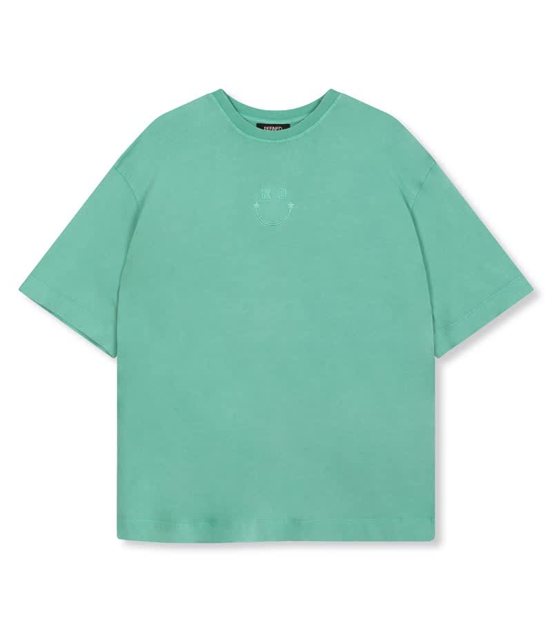 Smiley shirt Bruna - mint
