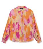 Oversized blouse Faya - pink