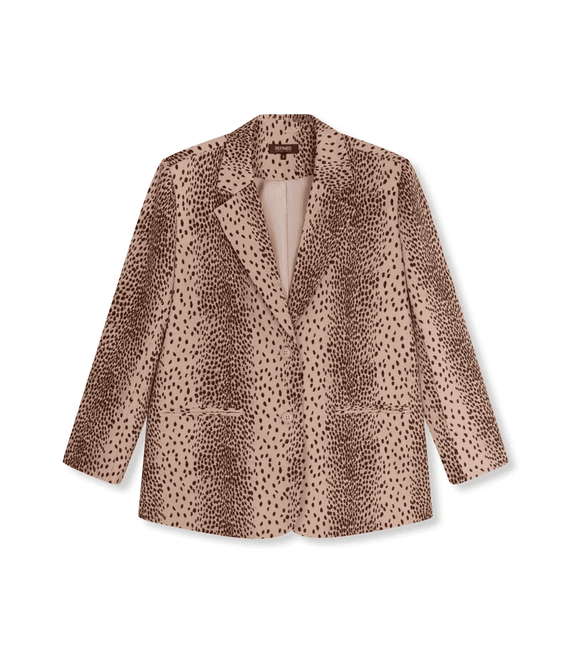 Bodi blazer - leopard
