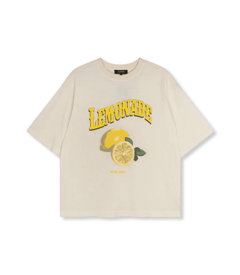 Lemonade shirt Bruna - vintage white