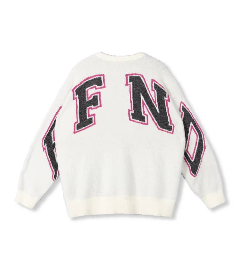 Knitted sweater Neva - creamy white