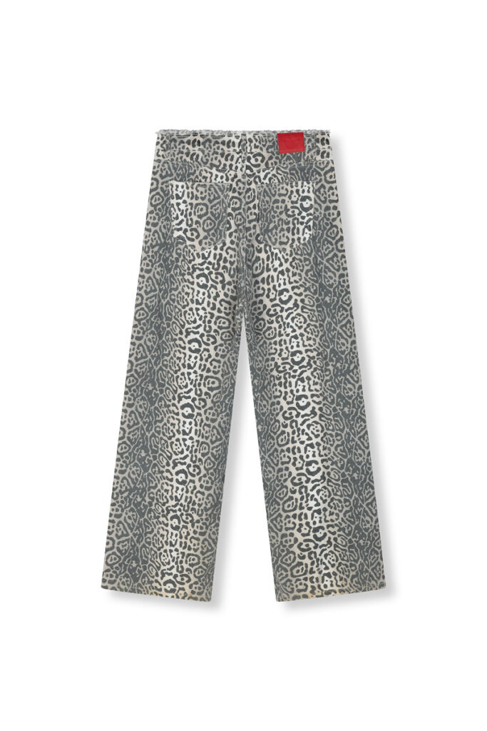 Straight leopard jeans HARVEY