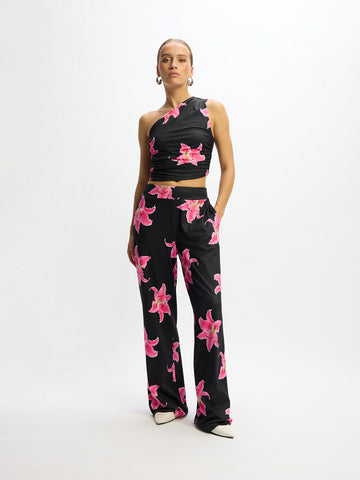 Wide leg flower pants NOVA