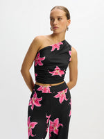 One shoulder top ISADEE