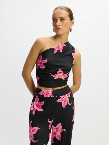 One shoulder top ISADEE