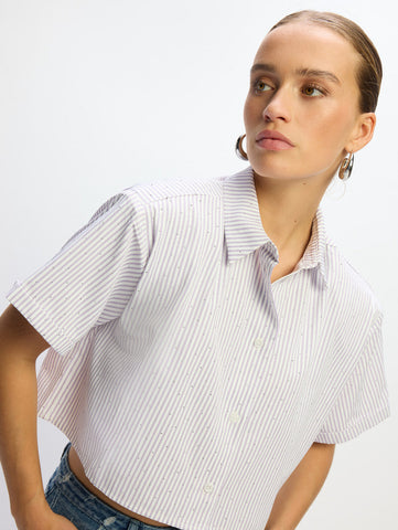Cropped blouse STEPH