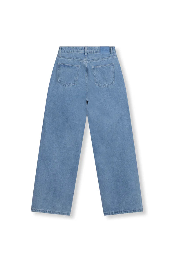 Pearl denim pants PAYTON - Blue denim