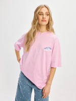 Oversized t-shirt maggy - soft pink