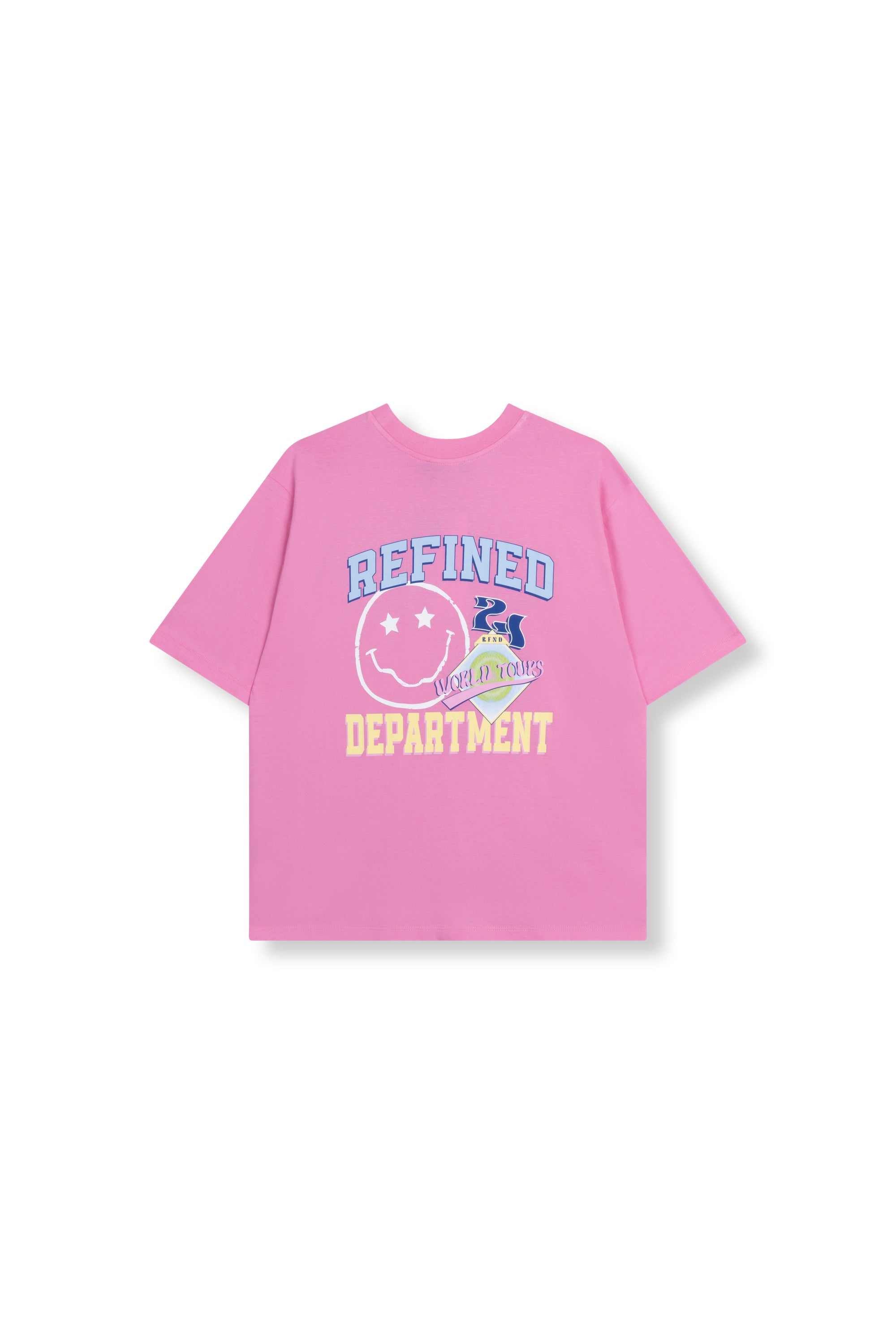 Oversized t-shirt maggy - soft pink