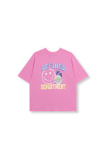 Oversized t-shirt maggy - soft pink
