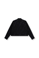 Cropped blouse MARY - Black