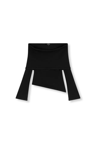 Off shoulder top Stefania - Black