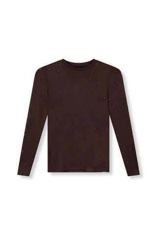 Longsleeve rinestones PEPPER
