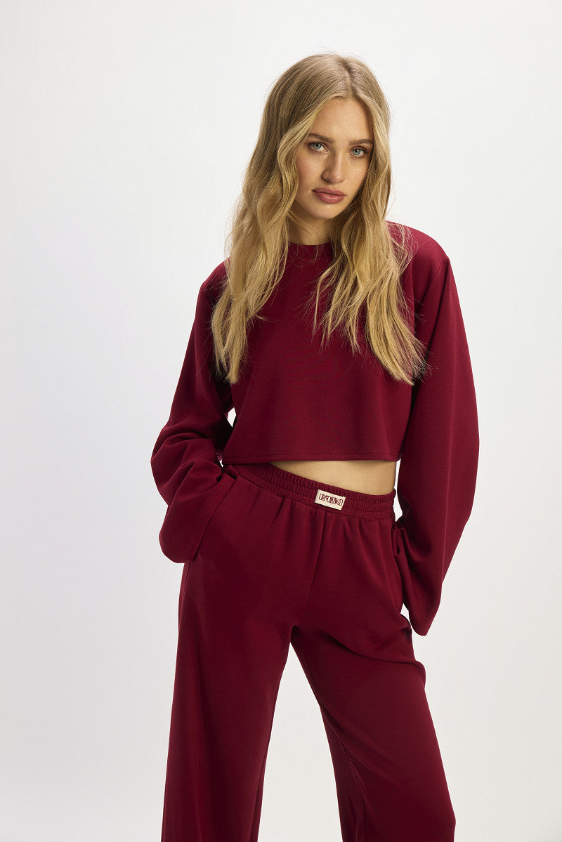 Croptop CARINA - Bordeaux