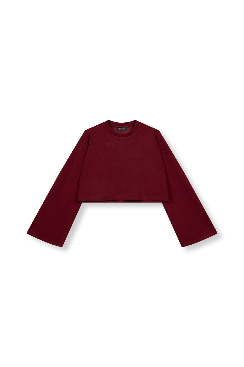 Croptop CARINA - Bordeaux