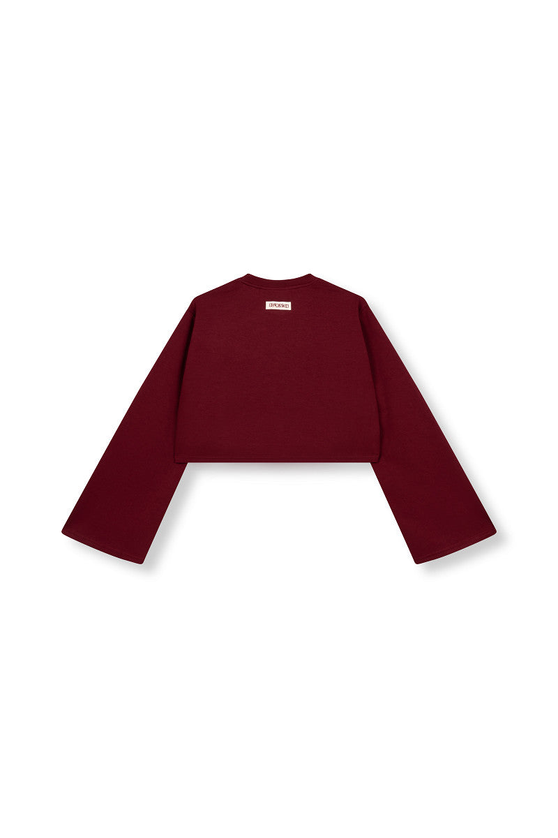 Croptop CARINA - Bordeaux