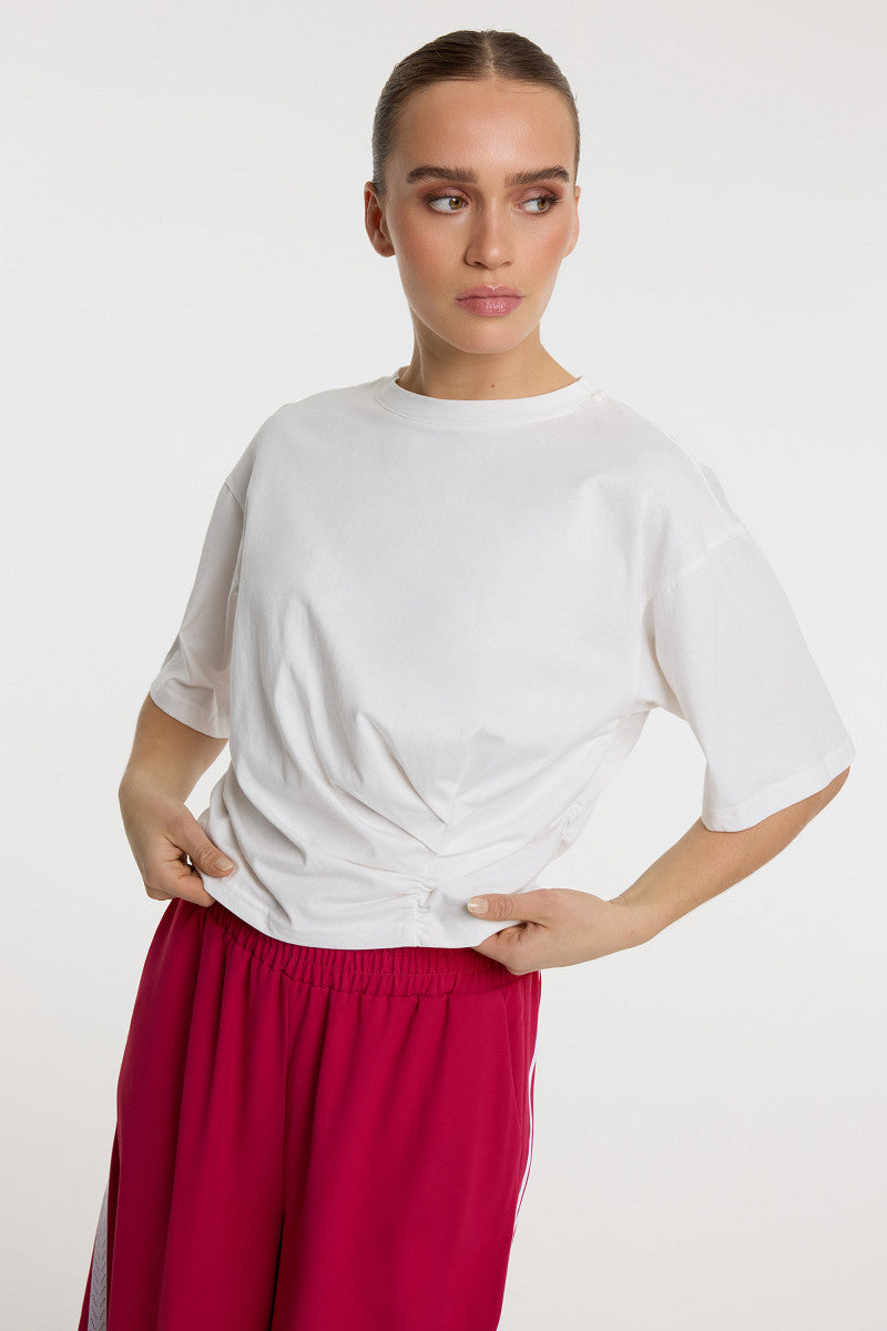 Knot t-shirt BARR - white