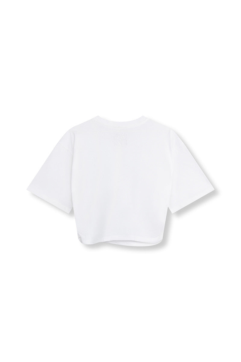 Knot t-shirt BARR - white
