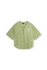 baseball shirt BENNIE - matcha
