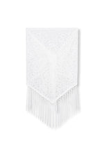 Lace triangle scarf CARRY