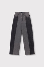 ladies woven balloonfit pants EMMA - antra