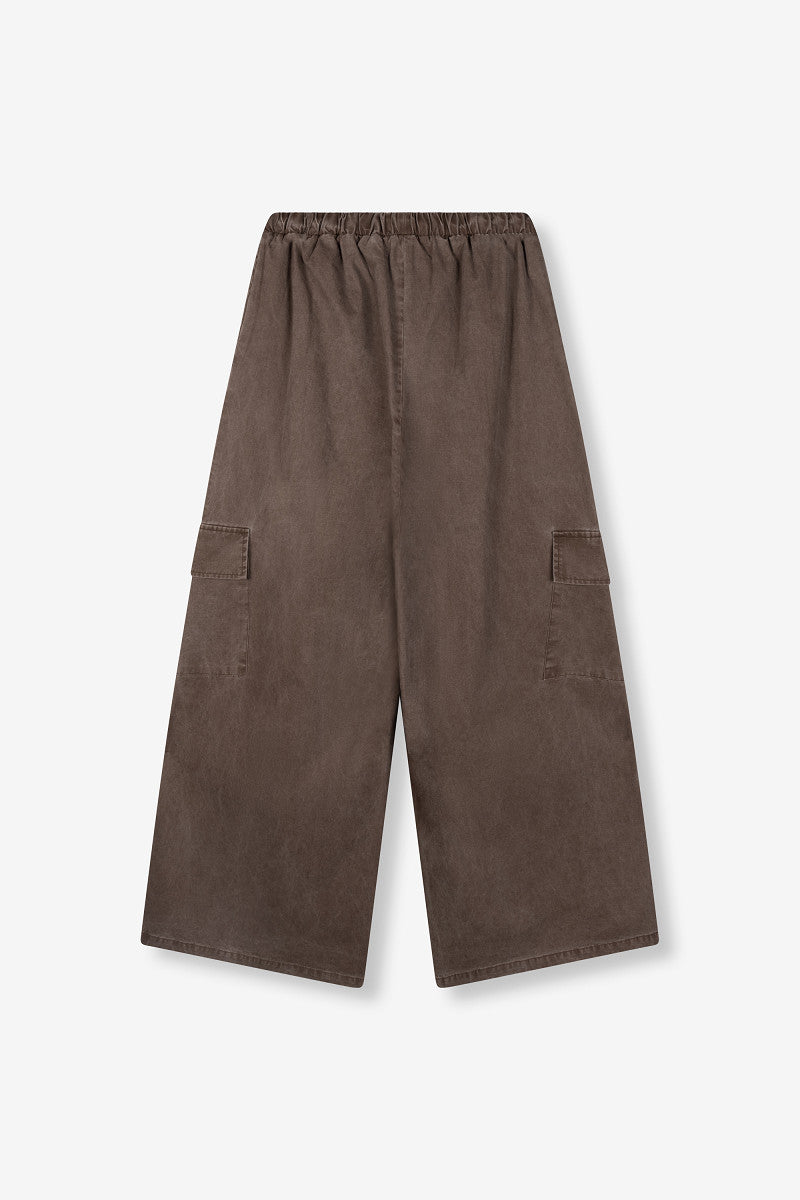 Cargo pants Mila - Choc brown