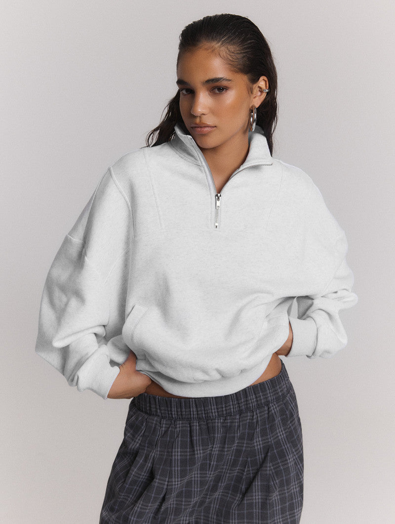 Oversized sweater Bianca - Grey Melange