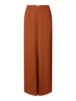 Slflaura hw slit pant - potters clay