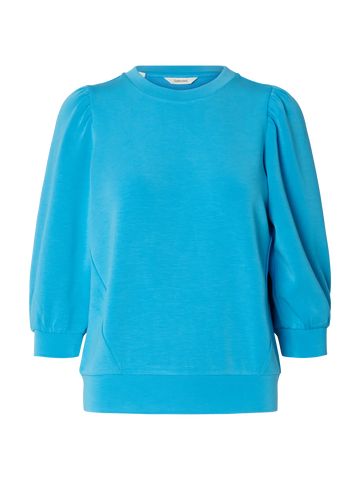 SLFTENNY 3/4 sweat top noos - Malibu Bue