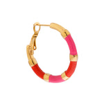 Single Red Pink Hoola Hoop Gold