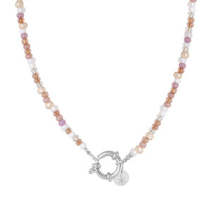 Rosé all day necklace silver