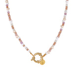 Rosé all day necklace gold