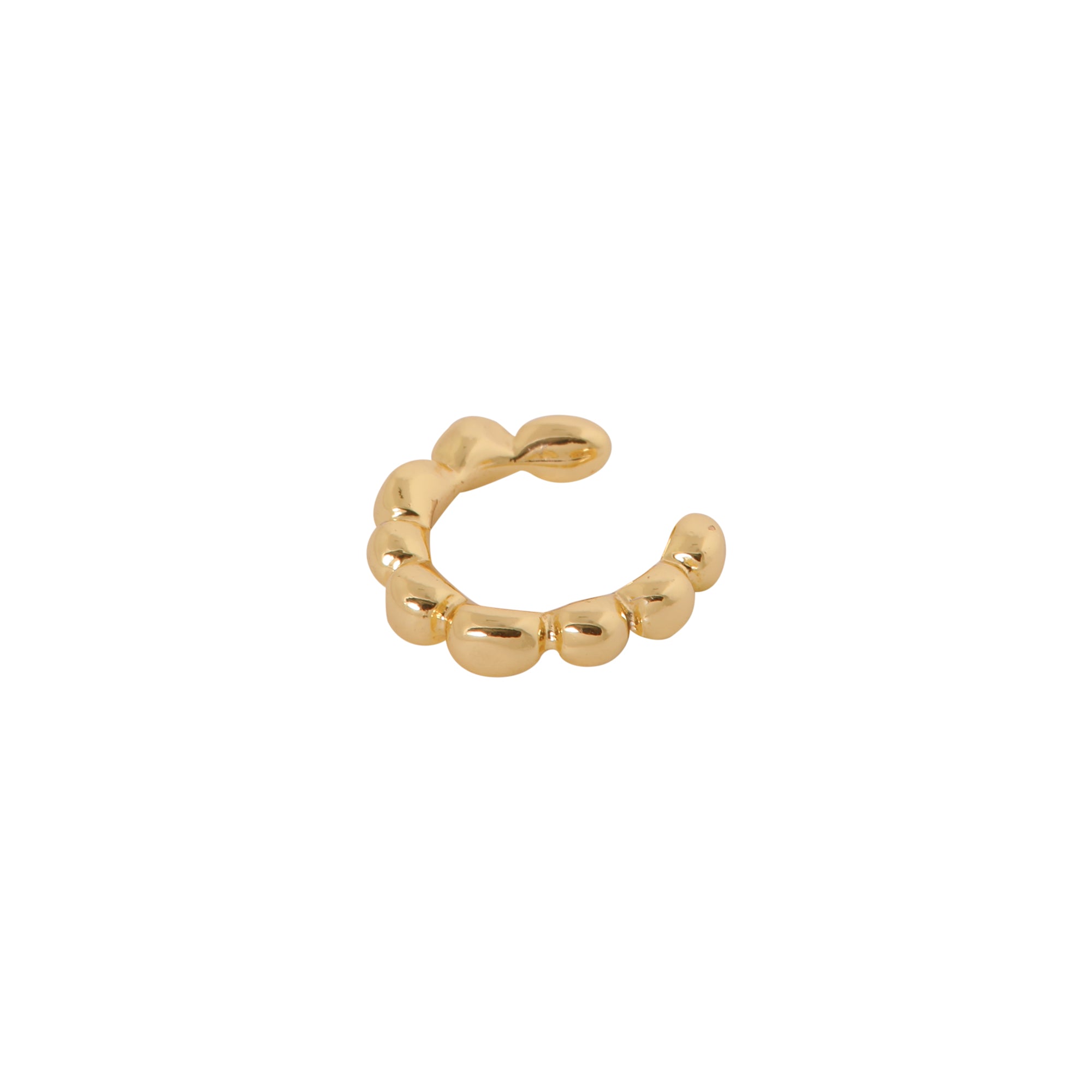 Rounds ear cuff gold