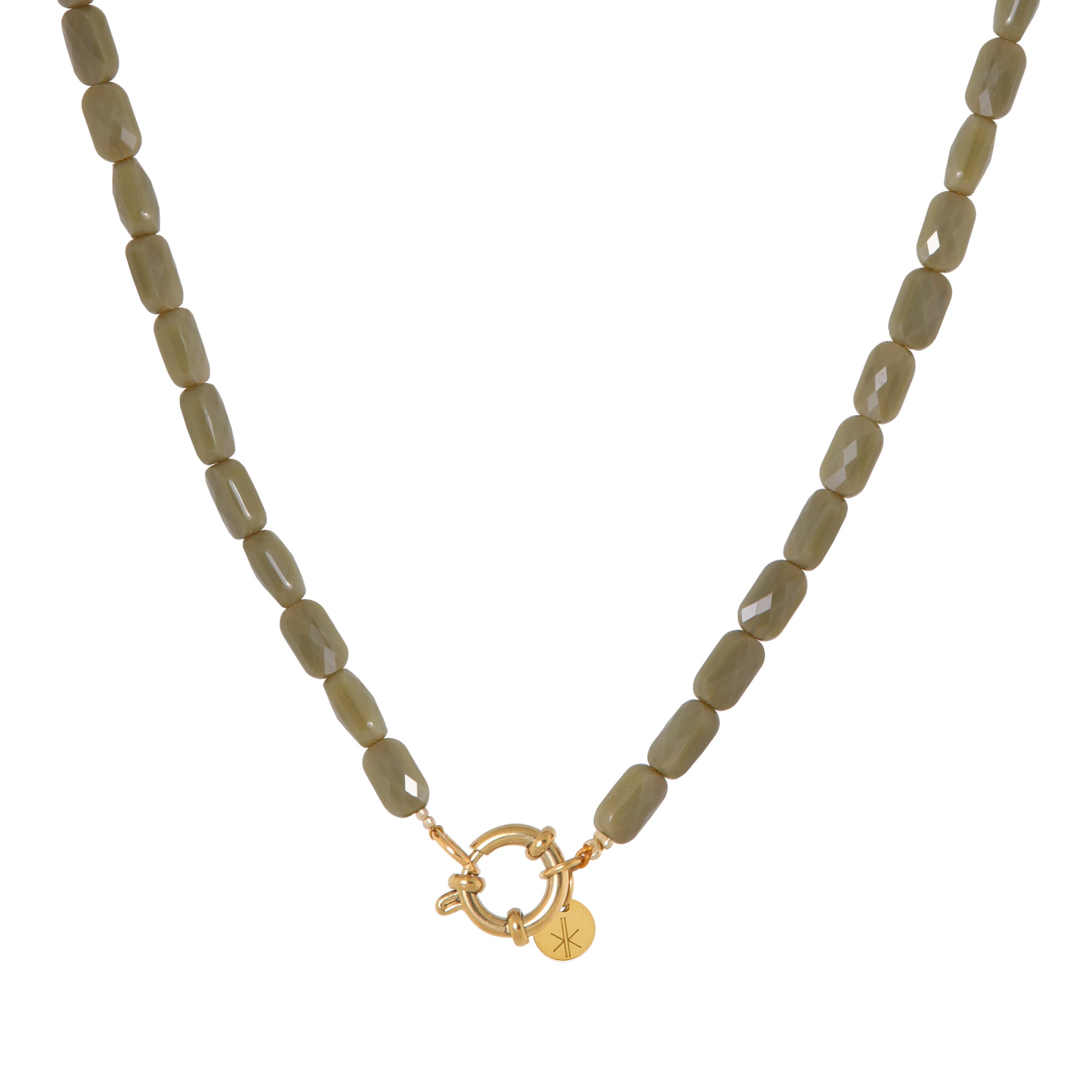 Saloon necklace gold