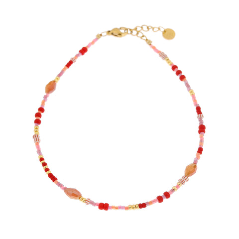 Sangria Anklet Gold