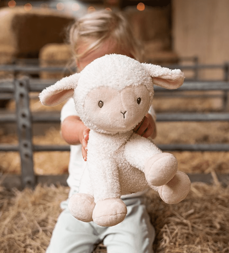 Knuffel schaap Little farm 25cm