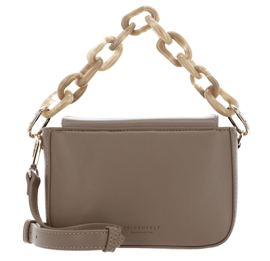 Herrvik midi crossbag - almond/gold