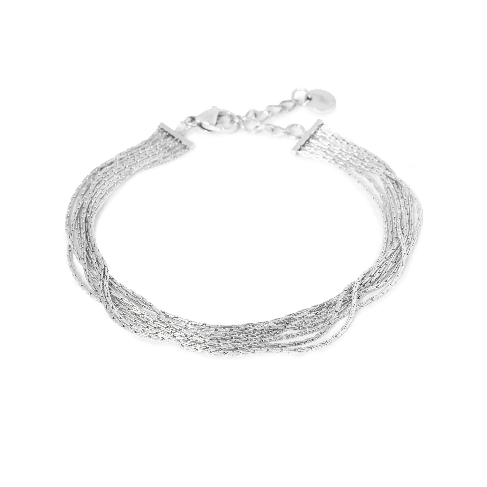 Sea of gold bracelet silver