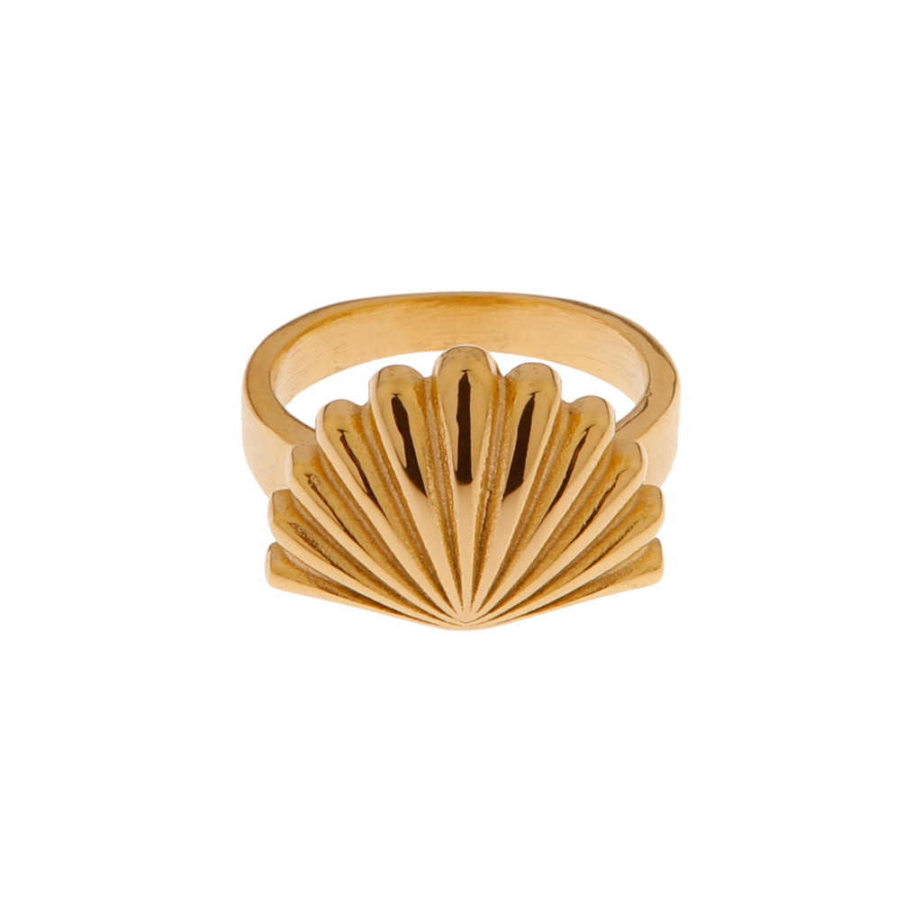 Shell Ring Gold