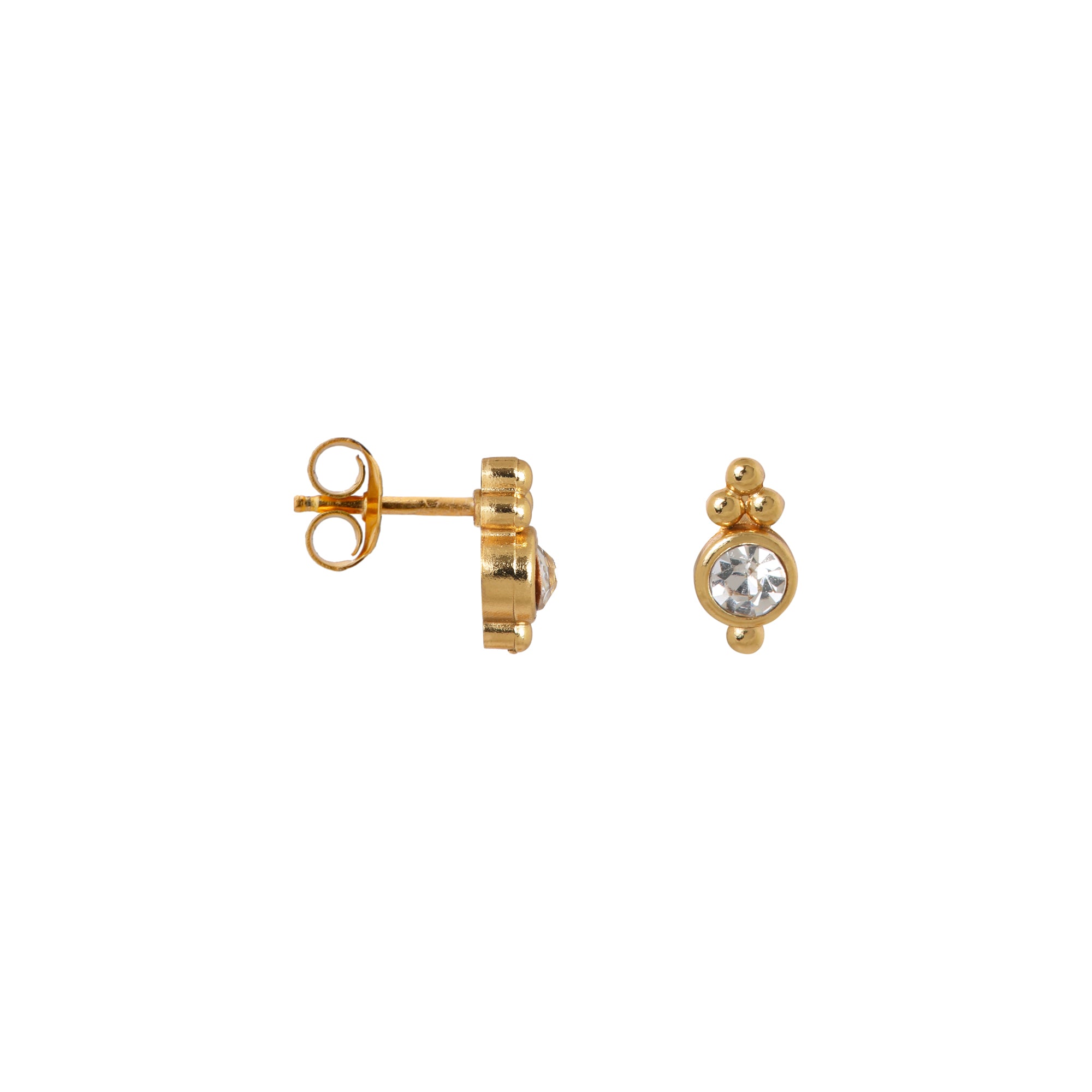 Shiny dot set gold