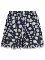 Short Quinn - Navy flower